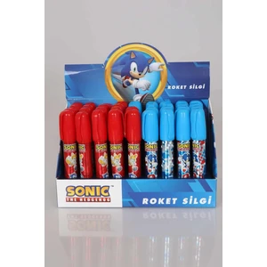 LİSANSLI SONIC MEKANİK ROKET SİLGİ