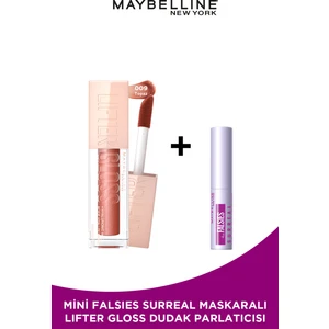 Maybelline New York Lifter Gloss Nemlendirici Dudak Parlatıcısı - 009 Topaz Mini Surreal Maskara Hediyeli