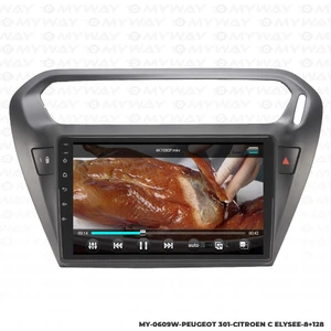 Citroen C Elysee Android 12 Multimedya Carplay 4gb RAM+64GB HDD Navigasyon Ekran
