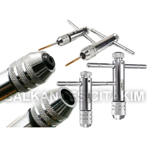 No 2 Cırcırlı Kılavuz Kolu Kısa Tip M5 - M12 Arası