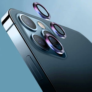 Heptek İletişim Apple iPhone 13 Kamera Lens Koruyucu Renkli Tasarım Kolay Takma Aparatlı (Cl-07)
