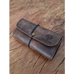 Küçük Tütün Kesesi Cüzdan Tütünlük Gerçek Deri  13CM 19CM - 7cm 13CM