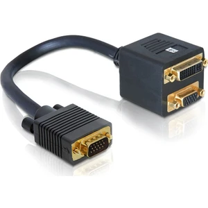 Mavi Ay Bilişim VGA To DVI VGA Görüntü Çoklayıcı Görüntü Aktarma Kablosu Y Kablo