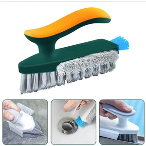 Saplı Çok Amaçlı Sert Temizlik Fırçası Fayans Lavabo Halı Banyo Temizleme Fırça