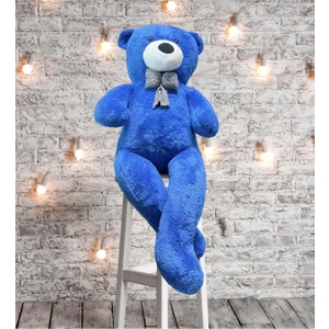 Sevgiliye Özel- Papyonlu 140 Cm Dev BOY Sevimli Peluş Koca Ayı - % 100 Yerli, Pelüş Ayıcık