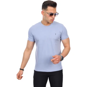 Erkek Bisiklet Yaka Standart Pamuk Erkek Basic T-Shirt