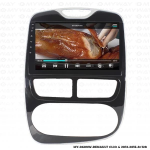 Renault Clio 4 Android 12 Multimedya Carplay 4gb RAM+64GB HDD 2012-2015 Navigasyon Ekran