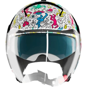 SH-64sv Tokio Doodle Açık Motosiklet Kaskı