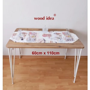 Wood Idea 60 x 110 Mutfak Masası...yemek Masası...çalışma Masası