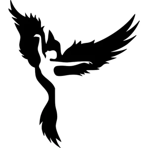 Capella Wood Works Capellawoodworks Ahşap Duvar Süsü, Dekoratif Modern Kuş-Kadın Duvar Dekoru