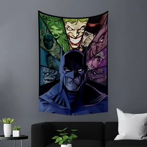 Batman Dc Duvar Örtüsü Halısı
