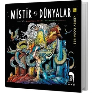 Romos Yayınları Mistik Dünyalar Yetişkinler İçin Boyama Kitabı