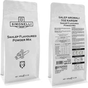 Salep Tarçınlı 1000 gr Paket Simonelli
