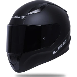 Ls2 Rapid Mat Siyah Kask Siyah Vizörlü