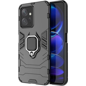 Nothing Phone 1 Batman Serisi Yüzük Standlı Armor Kılıf - Siyah AL3349