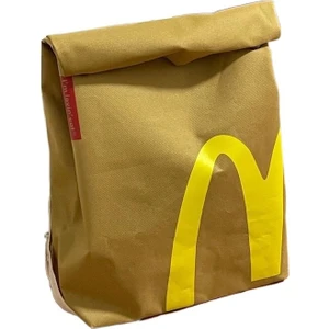 Mcdonald's Kağıt Torba Sırt Çantası (Yurt Dışından)