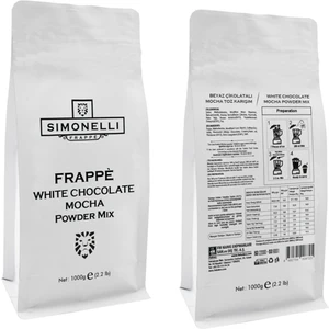 Frappe Ice Coffee Whıte Mocha 1000 gr Paket Simonelli