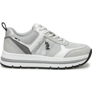 U.S. Polo Assn. Shıny 3pr Gri Kadın Spor Ayakkabı