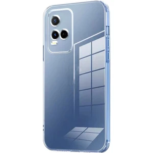 Vivo Y21S ile Uyumlu Kapak Kamera Korumalı Süper Silikon Şeffaf Kılıf