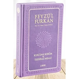Feyzü'l Furkan Kur'an-ı Kerim ve Tefsirli Meali (Cep boy) – Lila - Hasan Tahsin Feyizli
