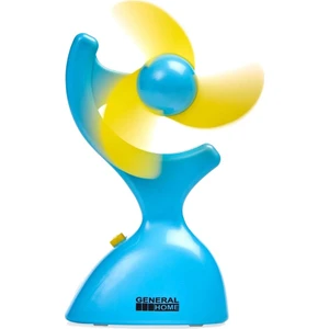 Binbir Reyon Masaüstü Şarjlı Mini Vantilatör USB Girişli 10.5CMX18.5CM Mavi Renk NC050