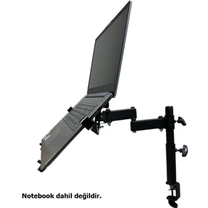NB-M100 Hareketli Teleskopik Notebook Masa Askı Aparatı