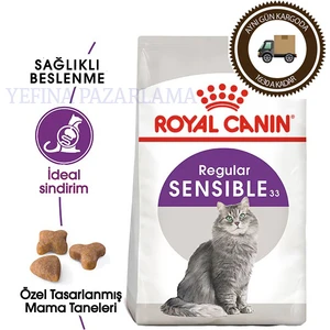 Royal Canin Sensible 33 Seçici ve Hassas Yetişkin Kedi Maması 4kg Regular Adult Cat Food