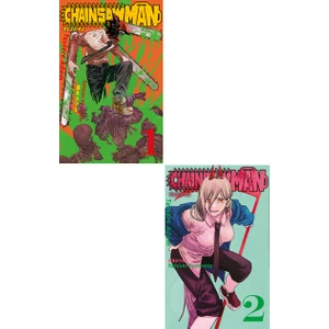 Chainsaw Man 1-2. Ciltler Manga Seti - Tatsuki Fujimoto