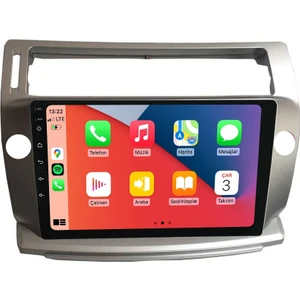 Citroen C4 2006 2011 2gb Ram 9inç Kablosuz Carplay Android Auto Oem Multimedya Navigasyon