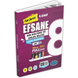 Efsane Yayınları 8.Sınıf Din Kültürü ve Ahlak Bilgisi Soru Bankası