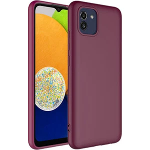 Samsung Galaxy A03 Kılıf Içi Kadife Dolgulu Kasayı Çizmeyen Sweetish Lansman Premium Kapak