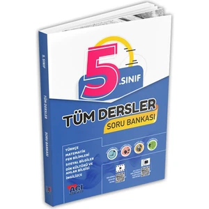 Açı Yayınları 5. Sınıf Tüm Dersler Soru Bankası