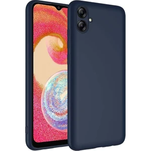Techno Guru Samsung Galaxy A04E Içi Kadife Dolgulu Şık Candy Lansman Silikon Kılıf