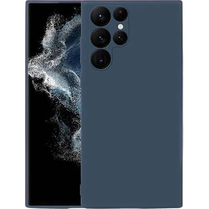 Techno Guru Samsung Galaxy S22 Ultra Içi Kadife Dolgulu Şık Candy Lansman Silikon Kılıf