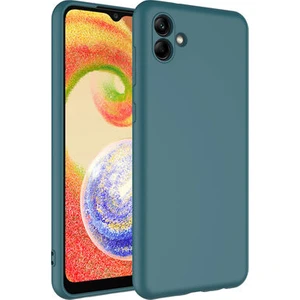 Techno Guru Samsung Galaxy A04 Içi Kadife Dolgulu Şık Candy Lansman Silikon Kılıf