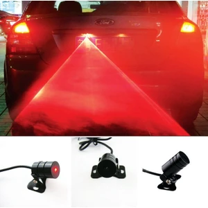 Motosiklet Lazer Çakar Çizgi Stop Yüksek Lazer Işığı Su ve Toz Geçirmez Motor Lazer Çakar