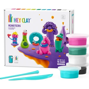 Hey Clay Hava ile Kuruyan Kil (15'li Kutu) - Monsters