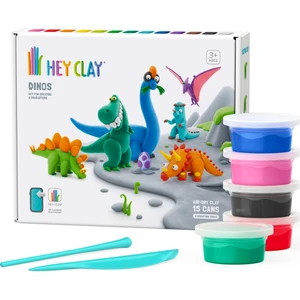 Hey Clay Hava ile Kuruyan Kil (15'li Kutu) - Dinozorlar