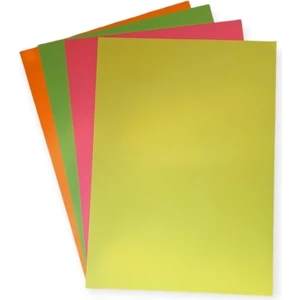 Fosforlu Fon Kartonu 50CM X70CM 4 Renk