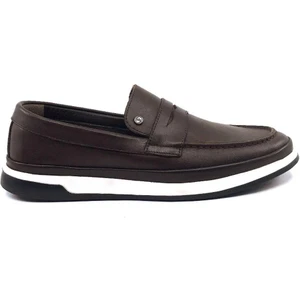 James Franco M9240 Yumuşak Esnek Loafer Deri Erkek Ayakkabı