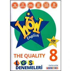 Fenomen Yayıncılık Fenomen Wow English 8. Sınıf Lgs The Quality Denemeleri
