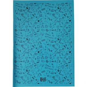 40 Yaprak Kareli Defter Plastik Kapak A-4 1 Adet Pp Kapak Büyük Boy Kareli Defter 40 Sayfa A4 Desenli Kapak