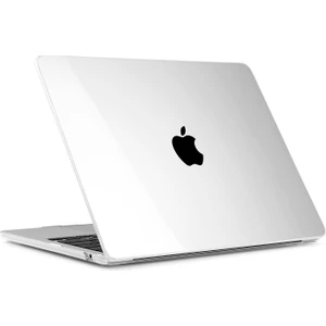 Novstrap Apple Macbook Air 15 Inç 2023 A2941 M2 Çip ile Uyumlu Kılıf Sert Parlak Koruma Kapak