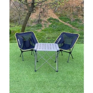 Küçük Masa + 2 Pratik Sandalye Set