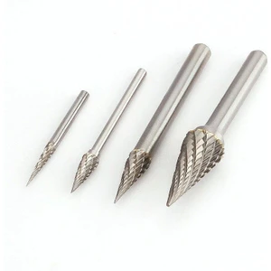 3mm Karbür Kalıpçı Freze Elmas Taşlama  Freze Ucu M Tipi