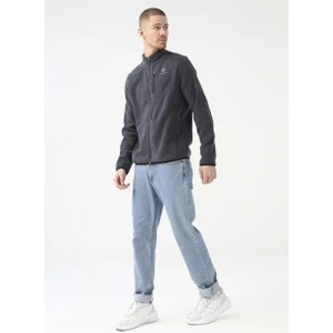 LUMBERJACK 3W ML NORDIC 7SN165 101398543 ERKEK Gri Sweatshirt