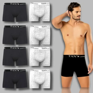 Boxer Baksırtan 8li Boxer , Baksır ,likralı, Pamuklu , Fit, Oris Iç Giyim,ekonomik  Hesaplı Paket Boxer