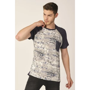 Alexander Gardi Reglan Kol Baskılı T-Shirt (E20-300610)