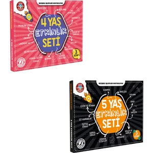 Çocuk Akademi 4 Yaş Etkinlik ve 5 Yaş Etkinlik