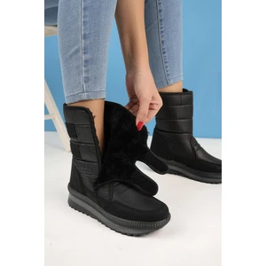 Felya Garantili Kadın Içi Kürklü Cırtlı Yağmur ve Kar Botu